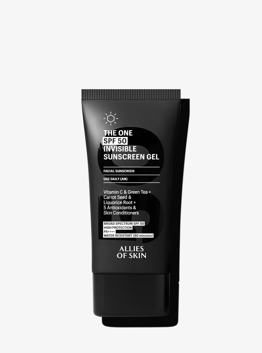 ALLIES OF SKIN | Formato viaje - THE ONE SPF 50 Invisible Sunscreen Gel - 20ml - InternationalCosmetic
