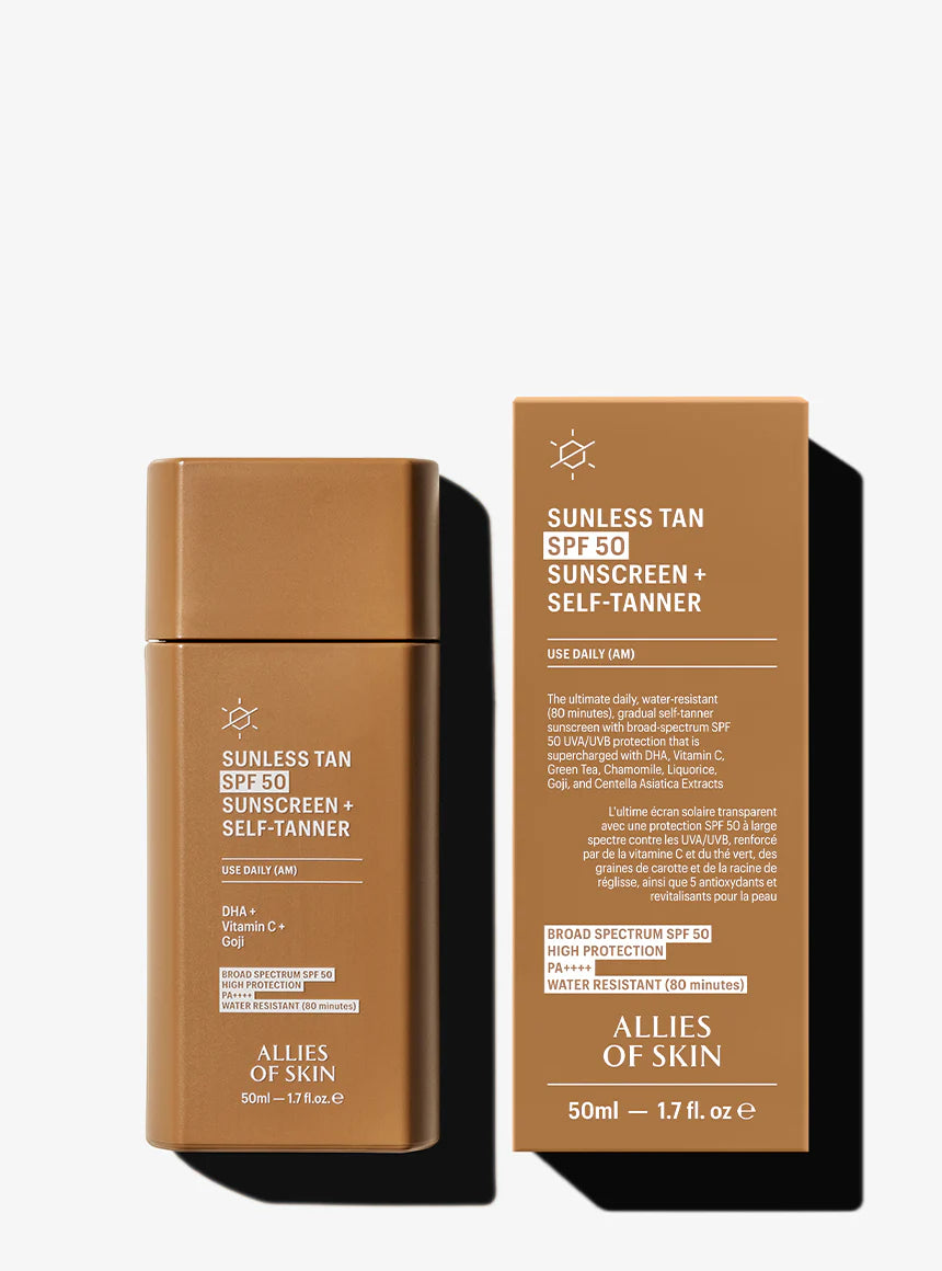 ALLIES OF SKIN | Sunless Tan SPF 50 Daily Self Tanner - 50ml