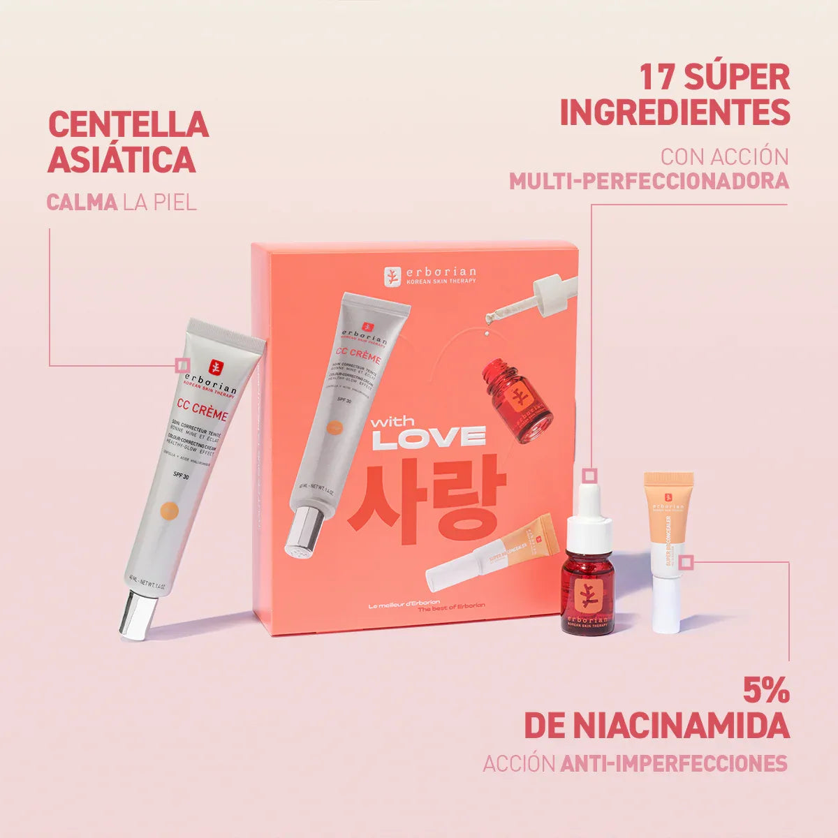 ERBORIAN | Cofre The Best Of Erborian Clair - InternationalCosmetic