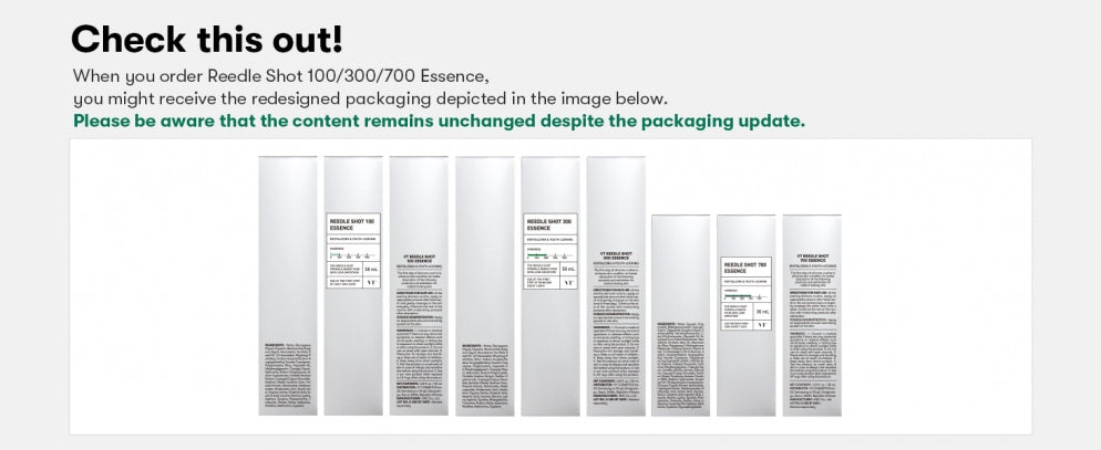 VT COSMETICS | Reedle shot 700 - 30ml