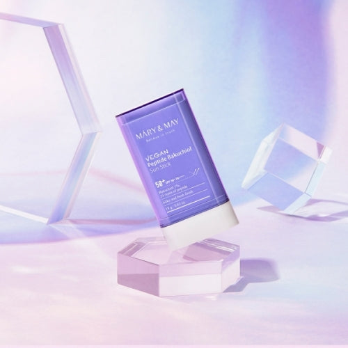 MARY & MAY | Vegan Peptide Backuchiol Sun Stick SPF50 + -18 gr