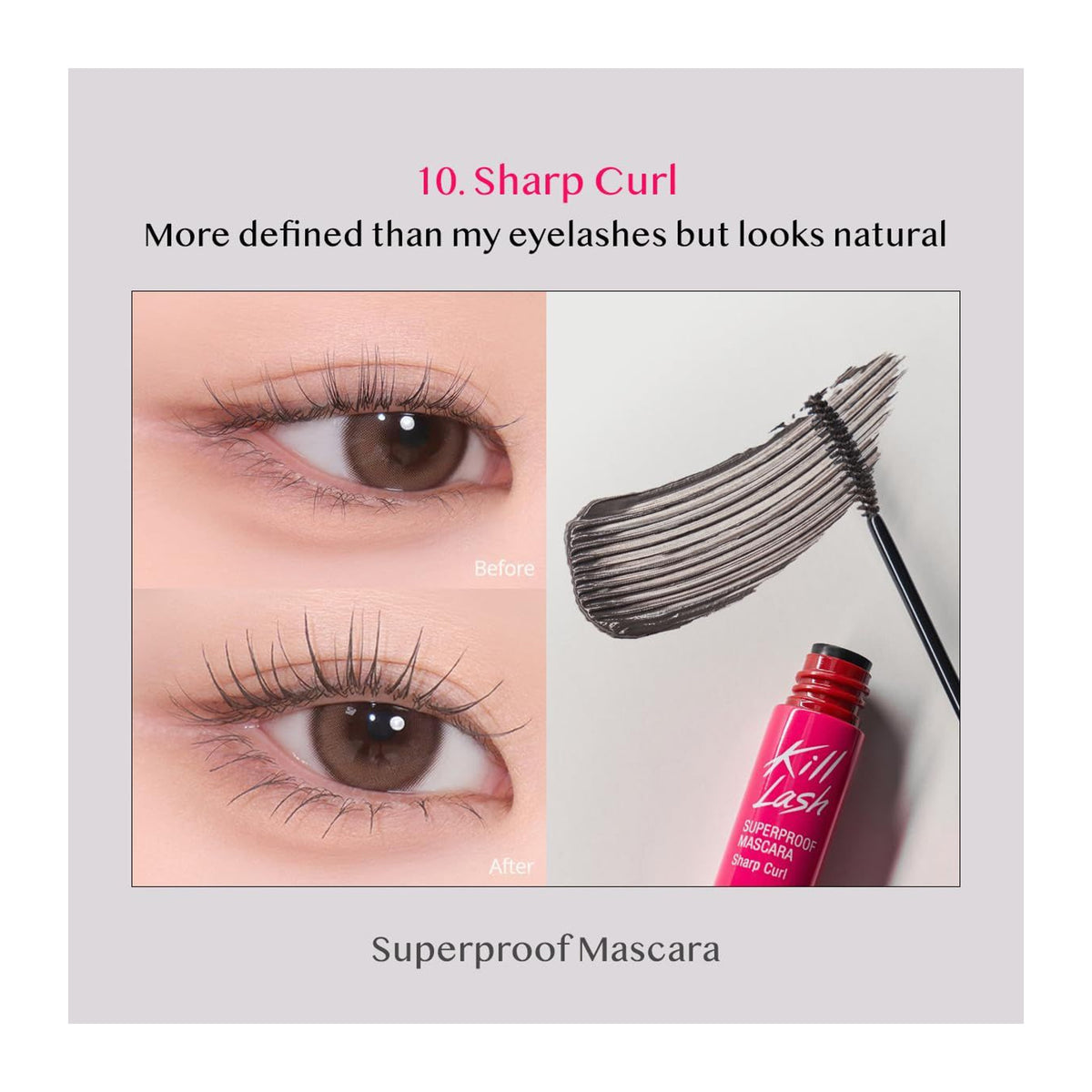 CLIO | Kill Lash Superproof Mascara 010 Sharp Curl - 7gr