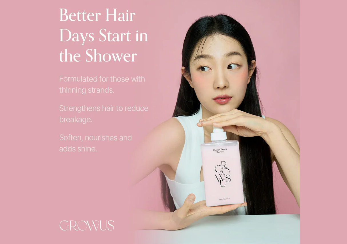 GROWUS | Damage Therapy Shampoo - 500ml