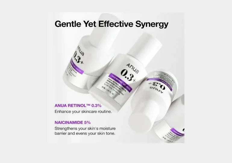 ANUA | Nano Retinol 0.3% + Niacin Renewing Serum - 30ml - InternationalCosmetic