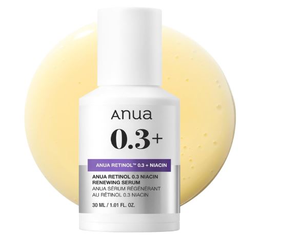 ANUA | Nano Retinol 0.3% + Niacin Renewing Serum - 30ml