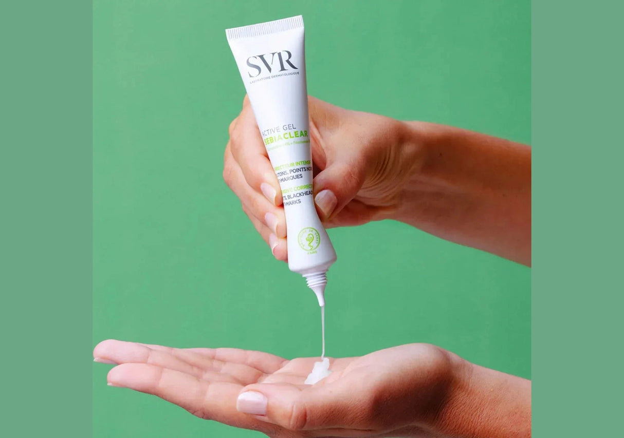 SVR | Active Gel Sebiaclear + Gel Moussant Sebiaclear - 40ml