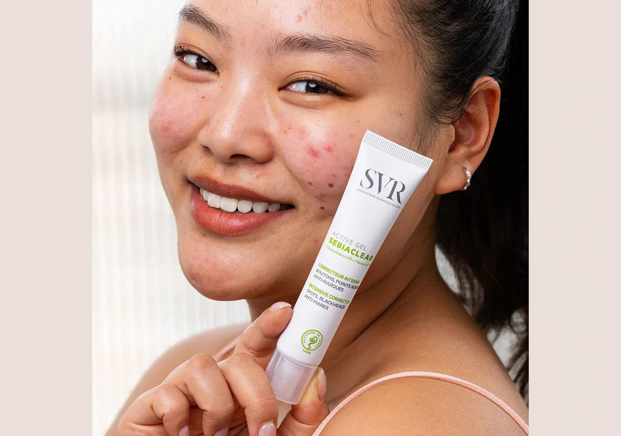 SVR | Active Gel Sebiaclear + Gel Moussant Sebiaclear - 40ml