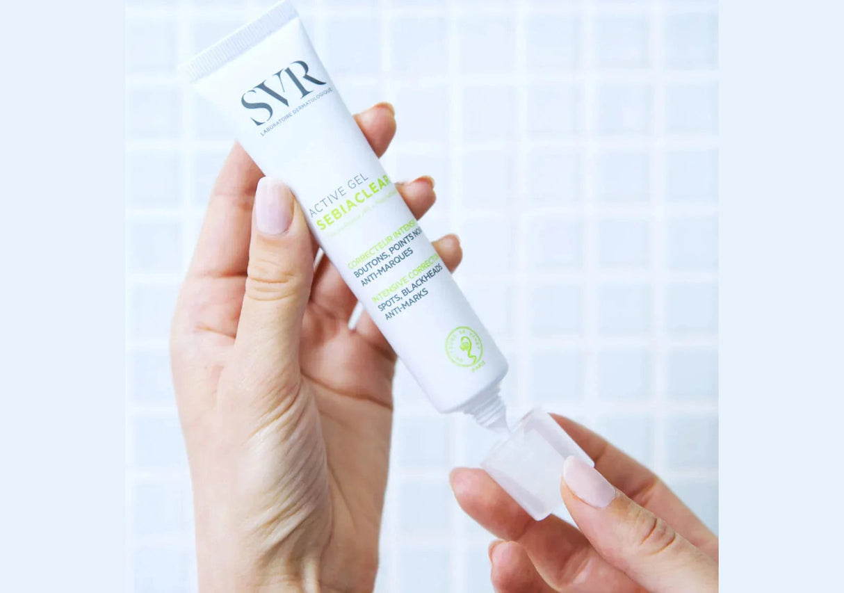 SVR | Active Gel Sebiaclear + Gel Moussant Sebiaclear - 40ml