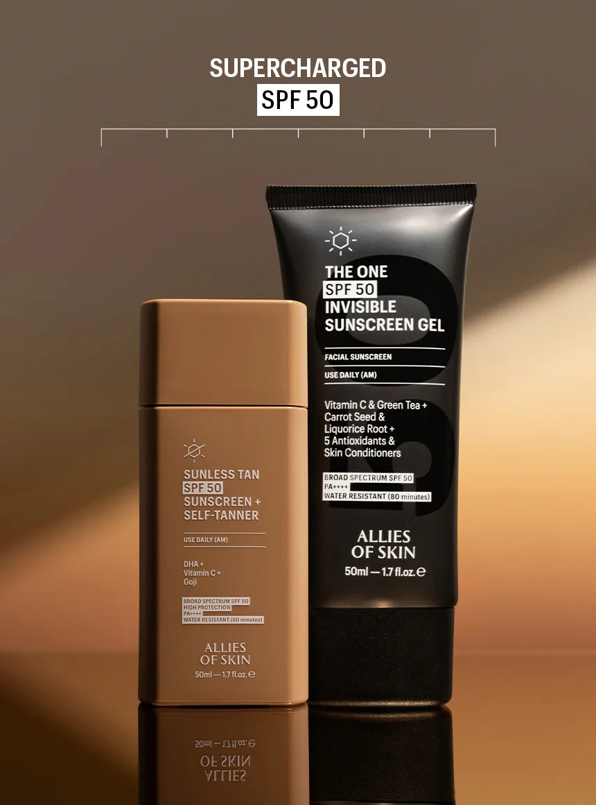 ALLIES OF SKIN | Sunless Tan SPF 50 Daily Self Tanner - 50ml