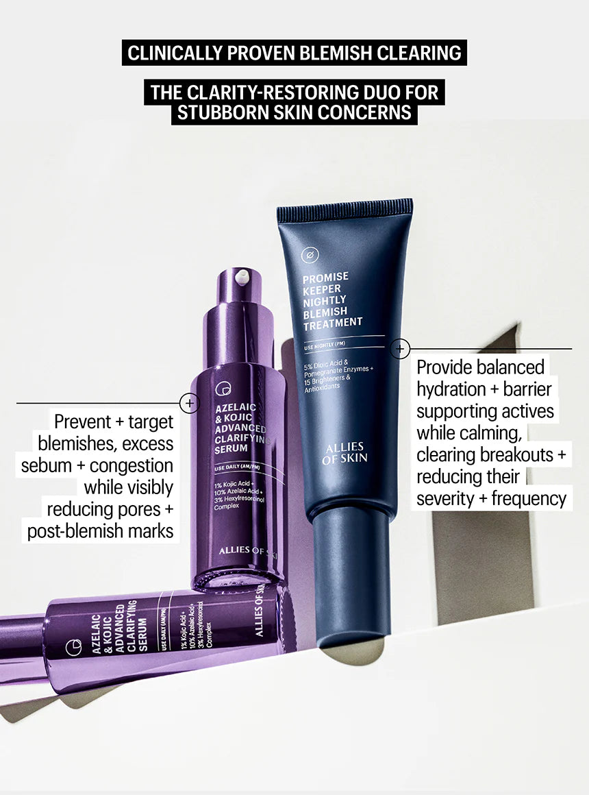 ALLIES OF SKIN | Azelaic & Kojic Advanced Clarifying Serum - 30ml