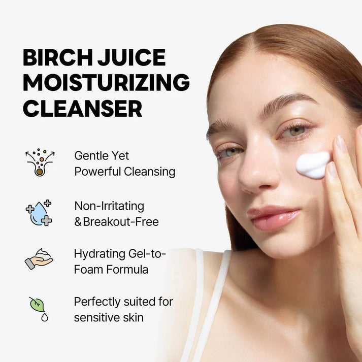 ROUND LAB | Birch Juice Moisturizing Cleanser - 150 ml