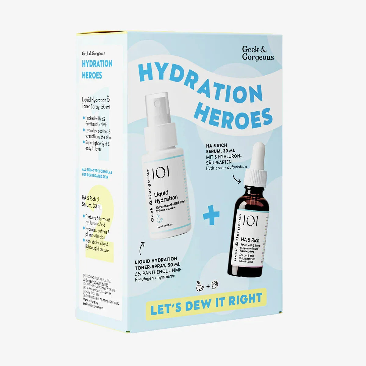 GEEK & GORGEOUS | Hydration Heroes Set - InternationalCosmetic