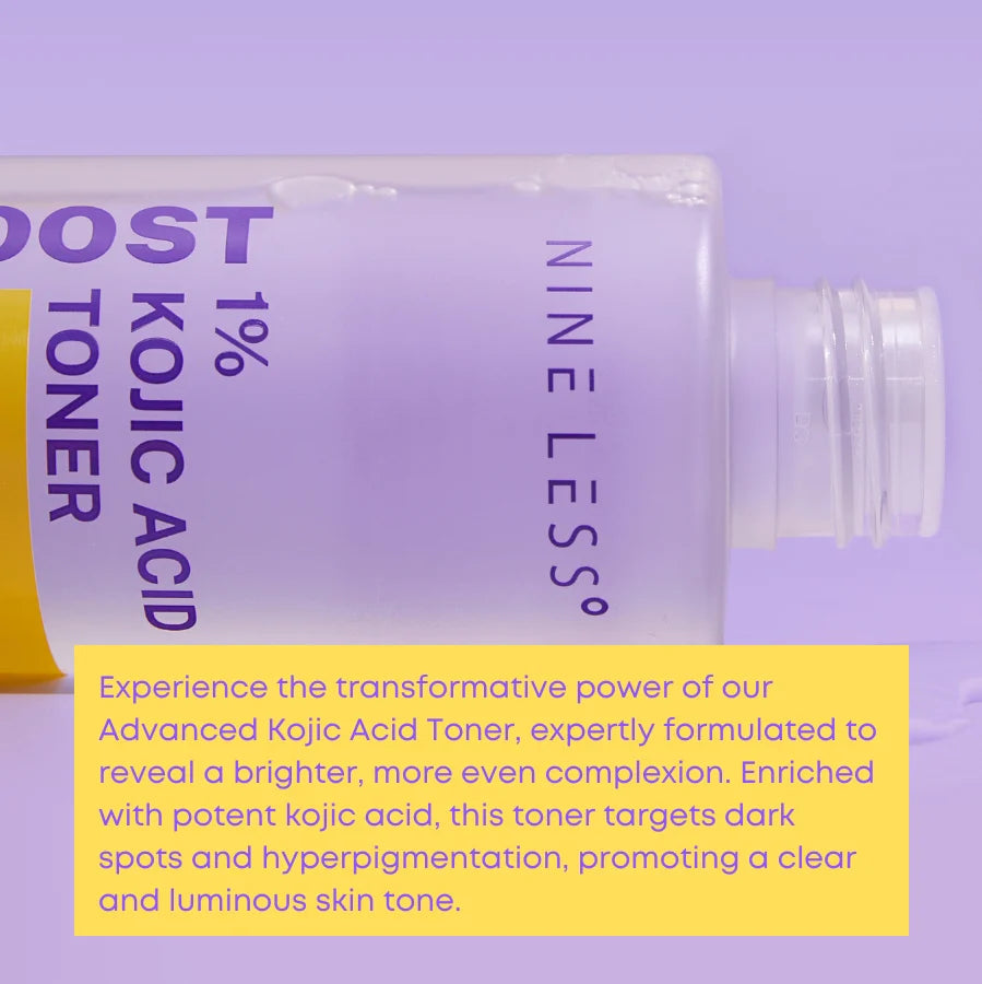 NINE LESS | B-Boost 1% Kojic Acid Toner- 200 ml