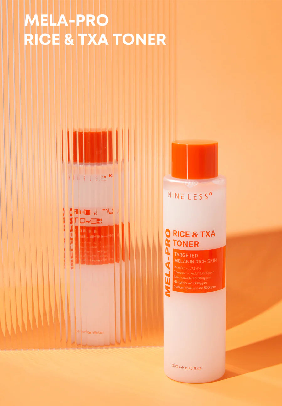 NINE LESS | MELA-PRO Rice & TXA Toner - 200ml