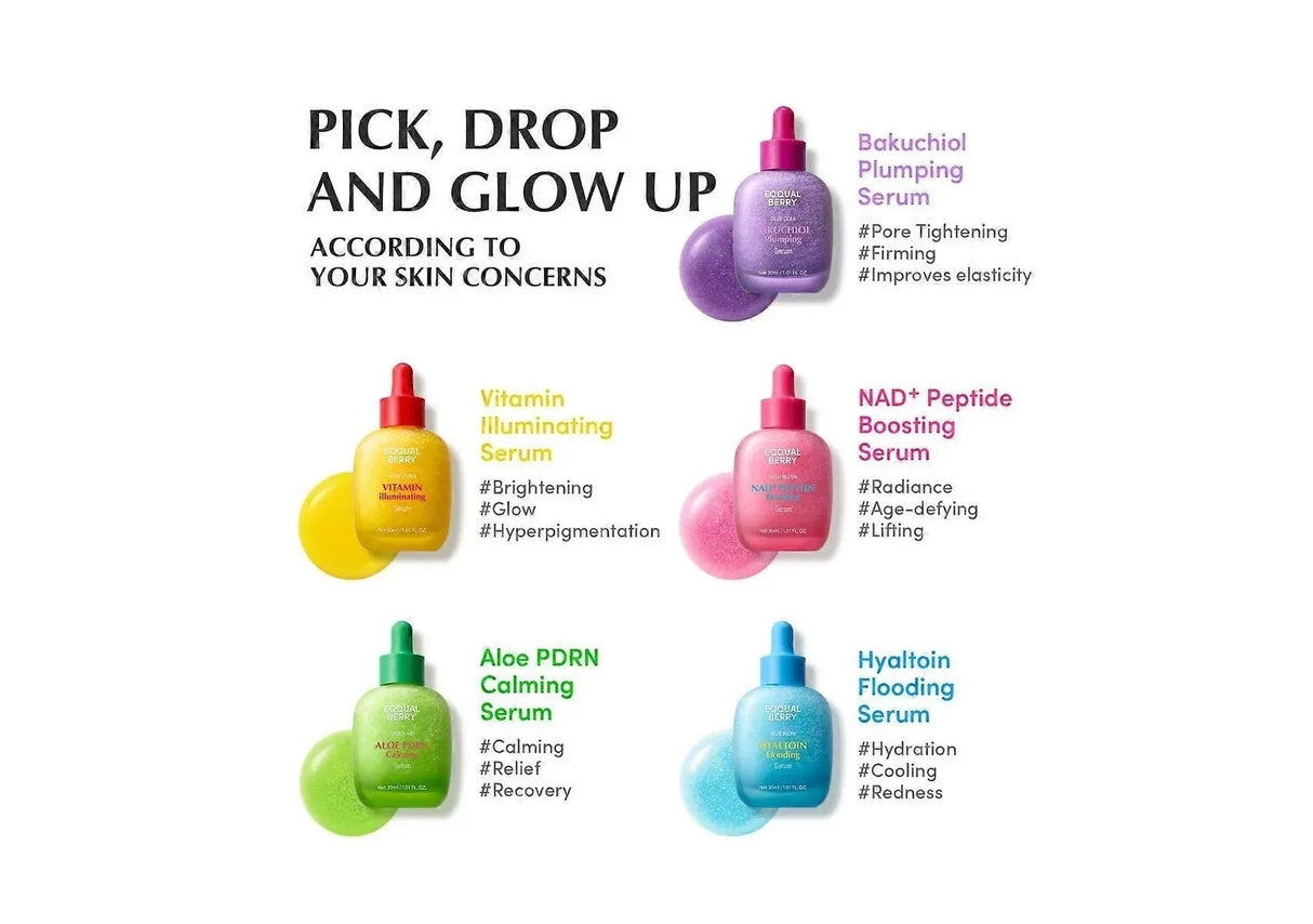 EQQUALBERRY | NAD + Peptide Boosting Serum 30ml - InternationalCosmetic