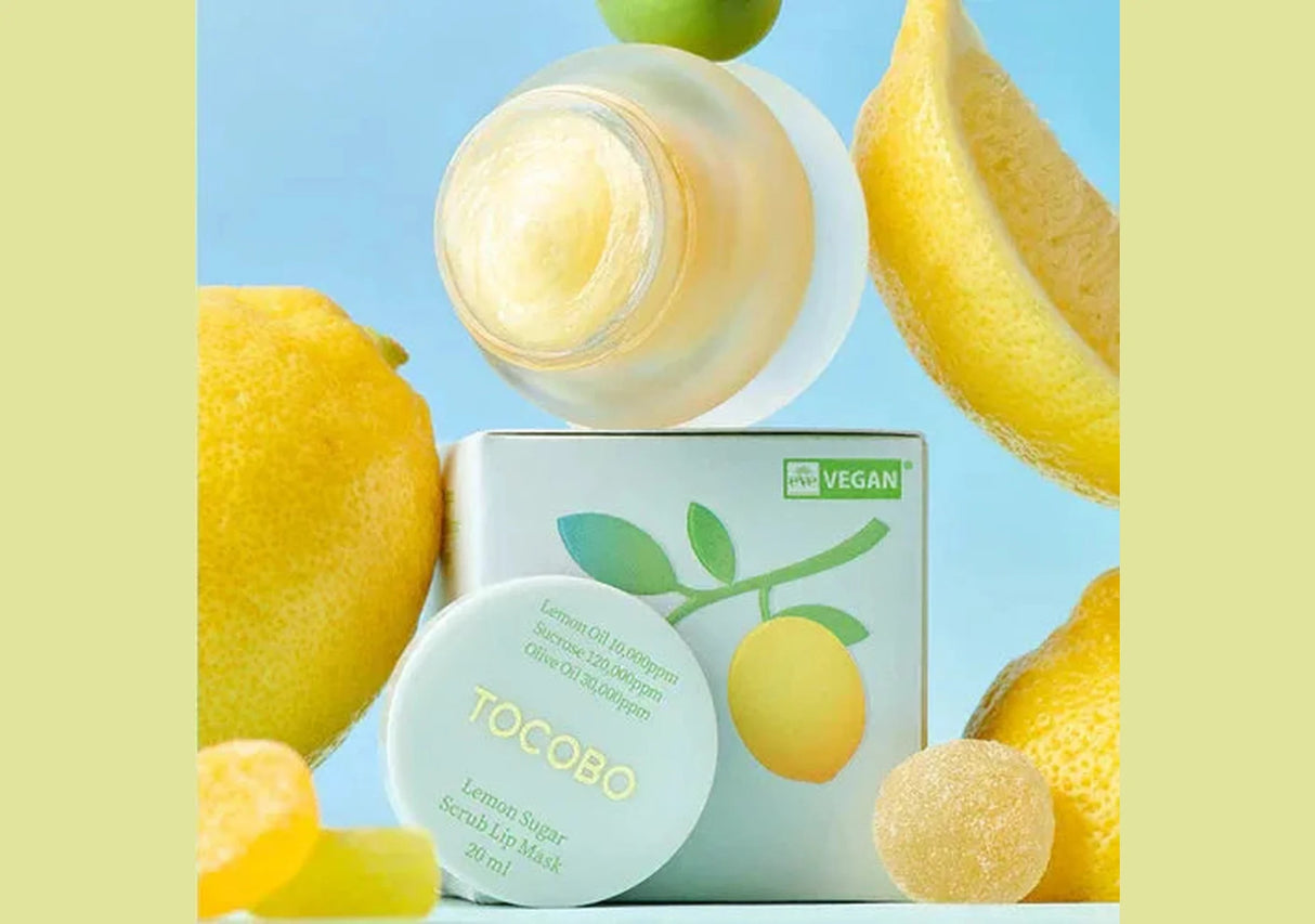 TOCOBO | Lemon Sugar Scrub Lip Mask - 20ml