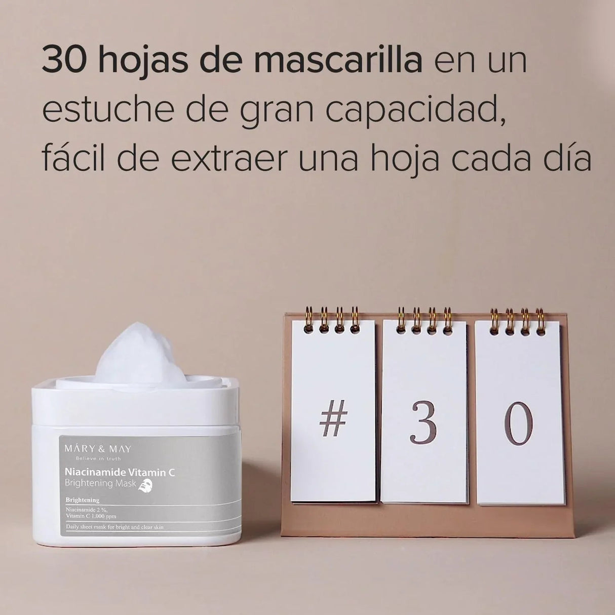 MARY & MAY | Niacinamide Vitamin C Brightening Mask - 400 ml - InternationalCosmetic