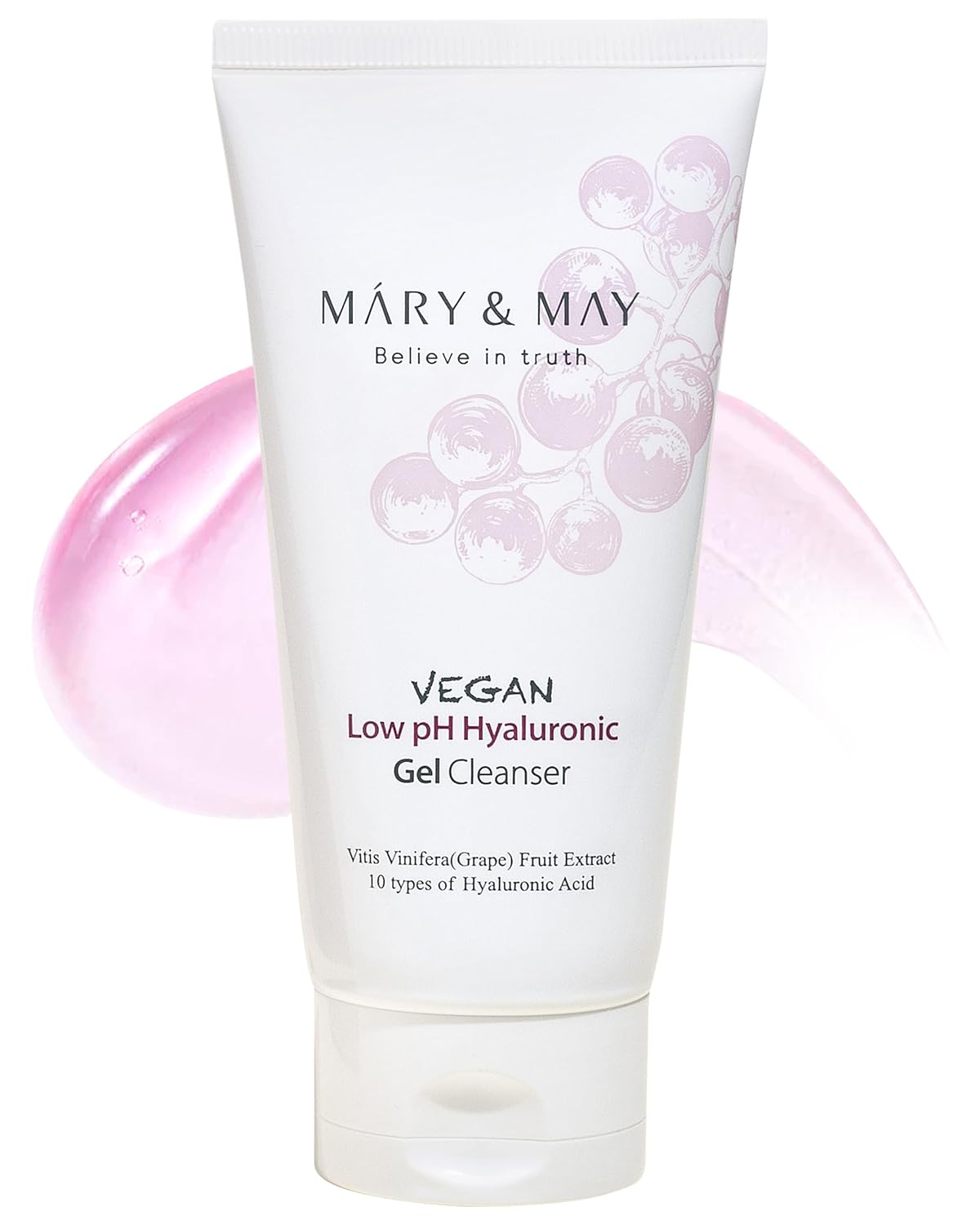 MARY & MAY | Vegan Low pH Hyaluronic Gel Cleanser - 150 ml