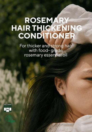 AROMATICA | Rosemary Hair Thickening Conditioner - 180ml - InternationalCosmetic