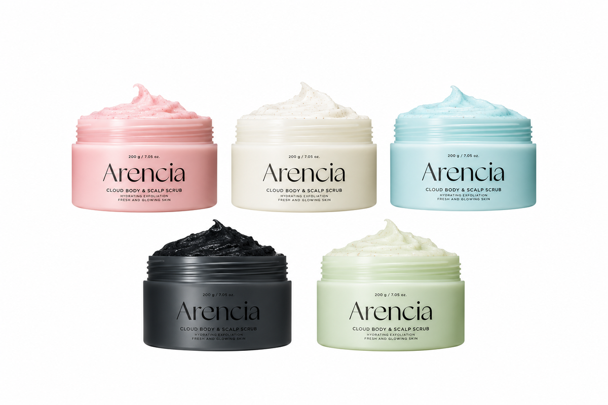 ARENCIA | Fresh Cloud Body & Scalp Scrub - 260g
