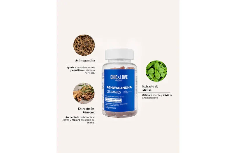 CHIC & LOVE | Ashwagandha Gummies - InternationalCosmetic