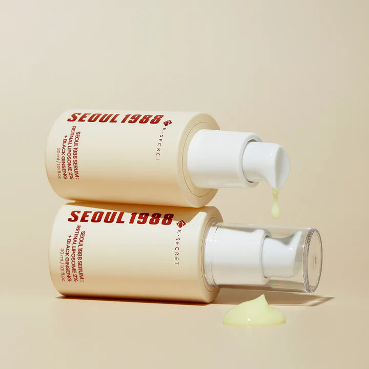K-SECRET | Seoul 1988 Serum Retinal Liposome 2% + Black Ginseng - 30 ml