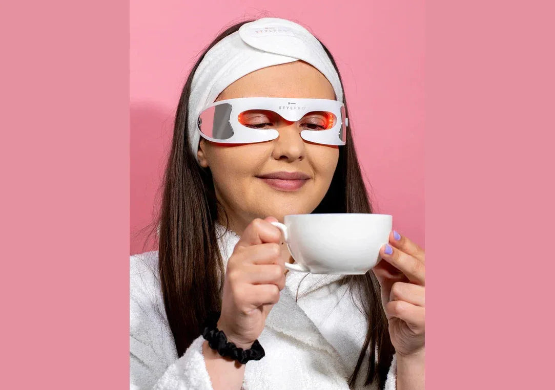 STYLPRO | Radiant Eyes Red LED Goggles - InternationalCosmetic