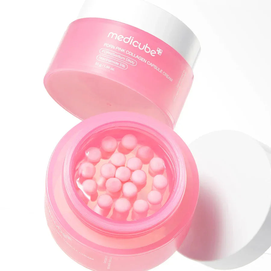 MEDICUBE | PDRN Pink Collagen Capsule Cream - 55 gr - InternationalCosmetic