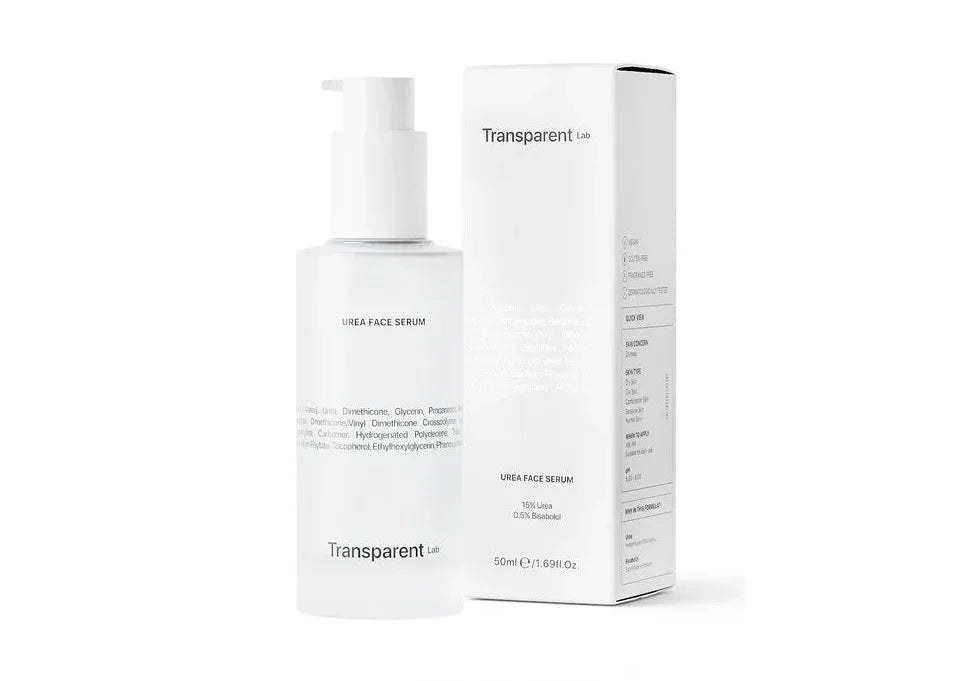 TRANSPARENT LAB | Urea Face Serum - 50ml - InternationalCosmetic