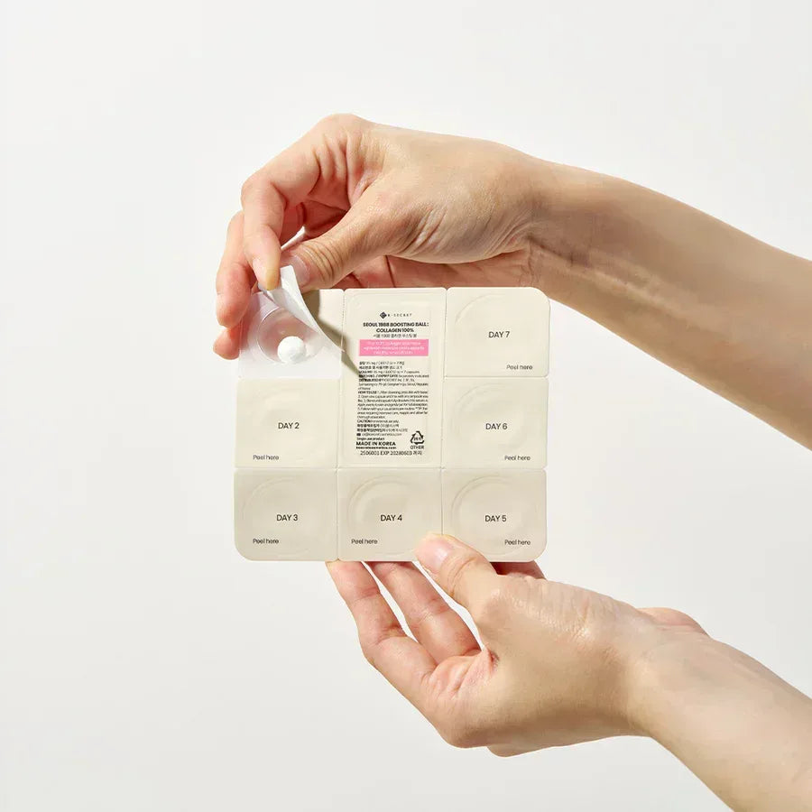 K-SECRET | Seoul 1988 Boosting Ball: Collagen 100% - 35mg - InternationalCosmetic