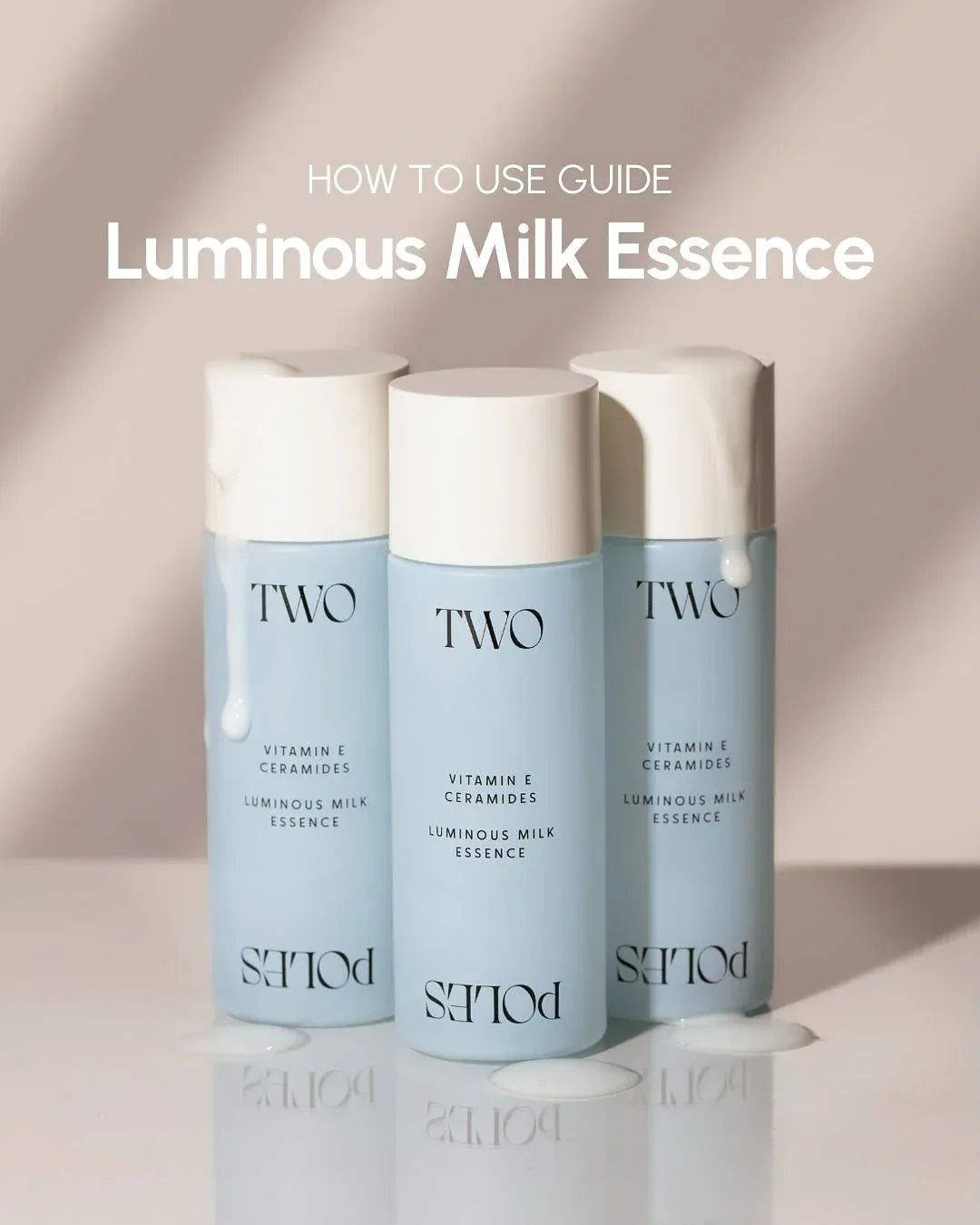 TWO POLES | Tamaño viaje - Luminous Milk Essence - 7ml - InternationalCosmetic