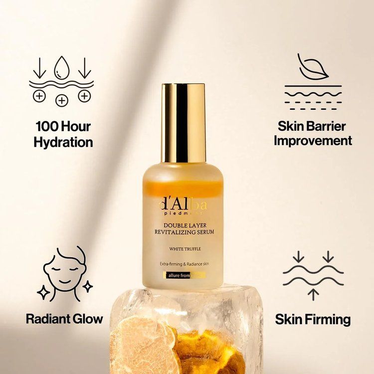 D'ALBA| White Truffle Double Layer Revitalizing Serum 30ml