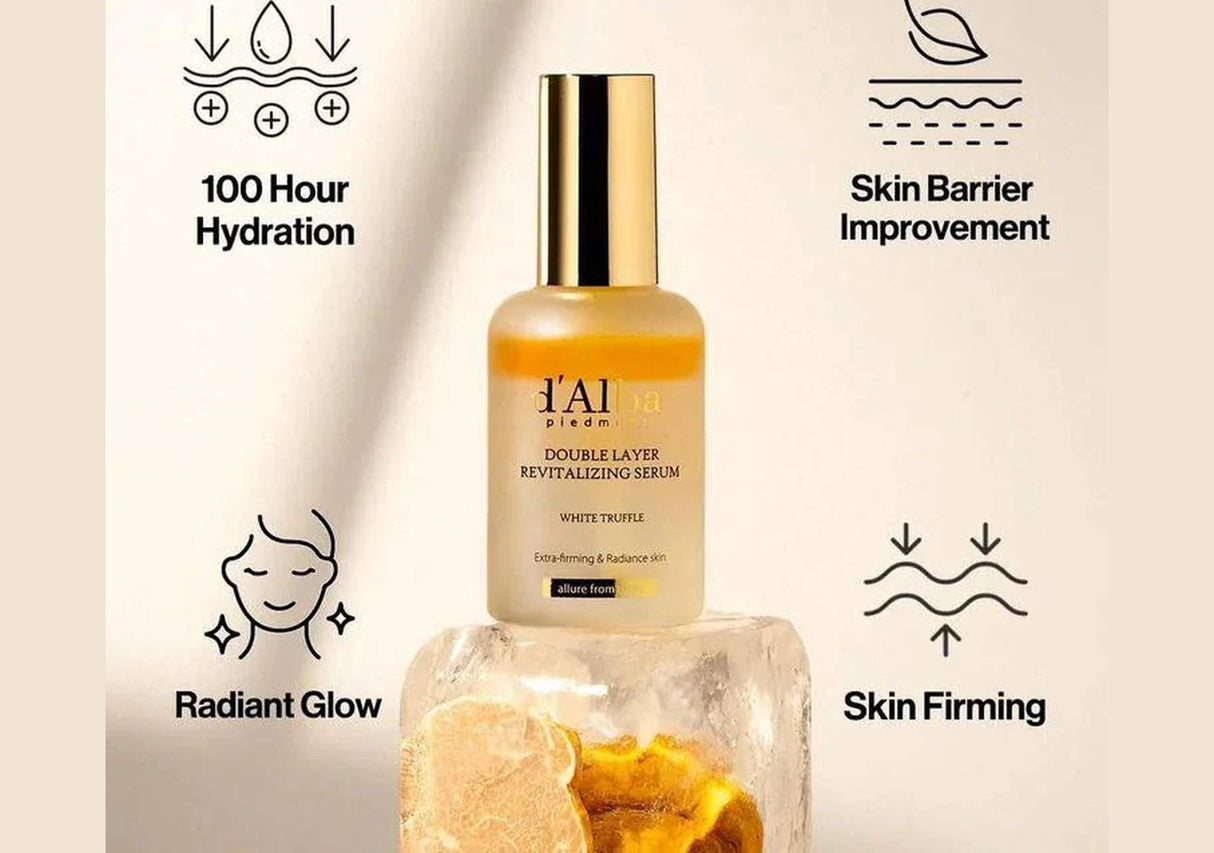 D'ALBA| White Truffle Double Layer Revitalizing Serum 30ml