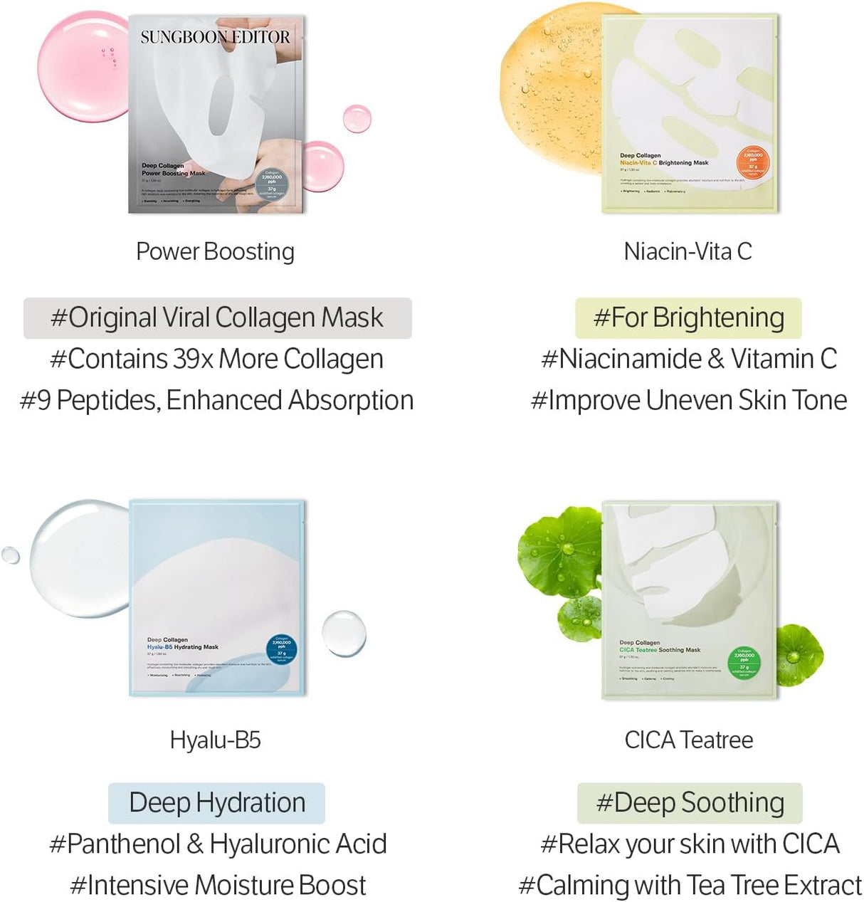 SUNGBOON EDITOR | Deep Collagen Hyalu-B5 Hydrating Mask