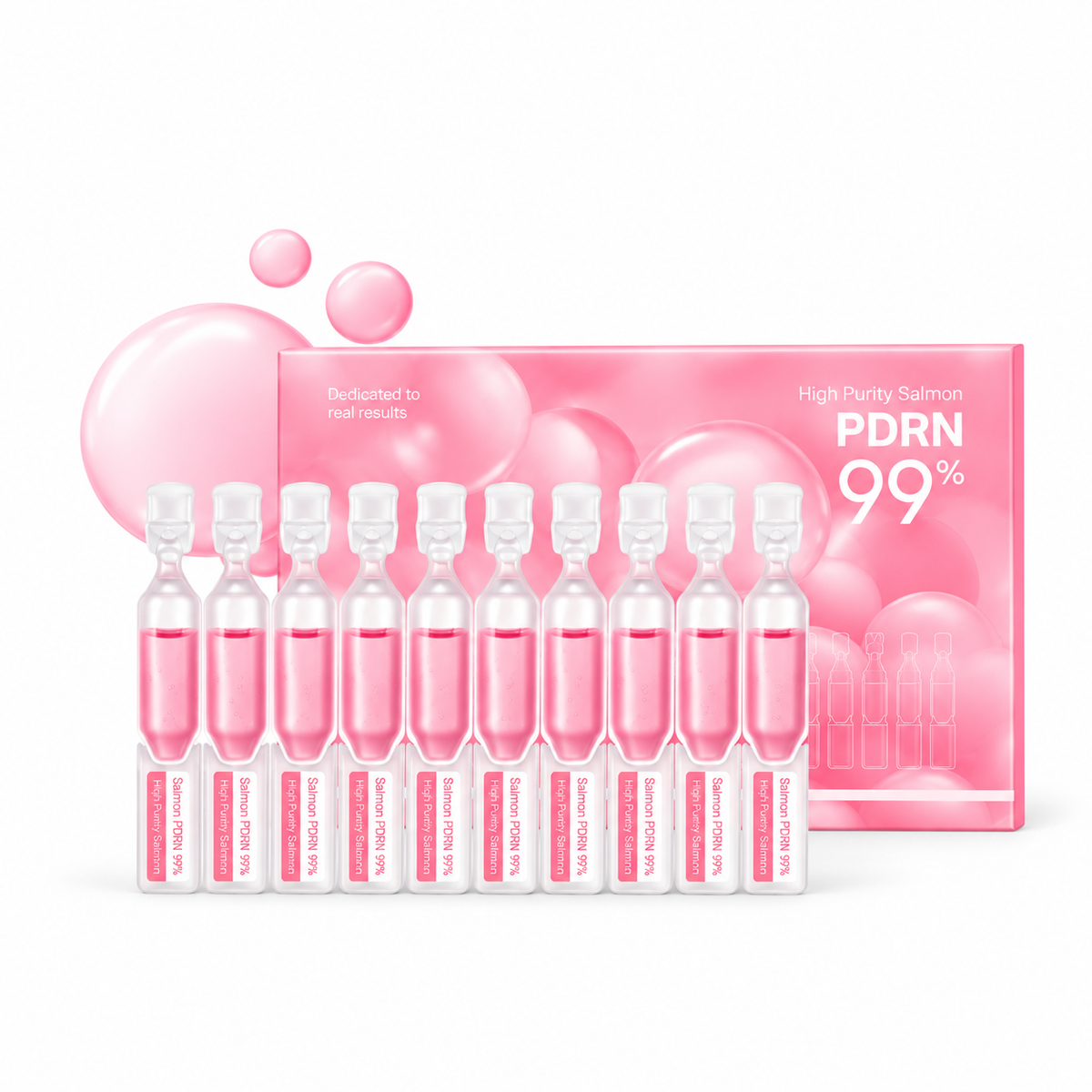 MEDICUBE | PDRN Pink One Day Serum Set - 1.5 ml x 10 viales