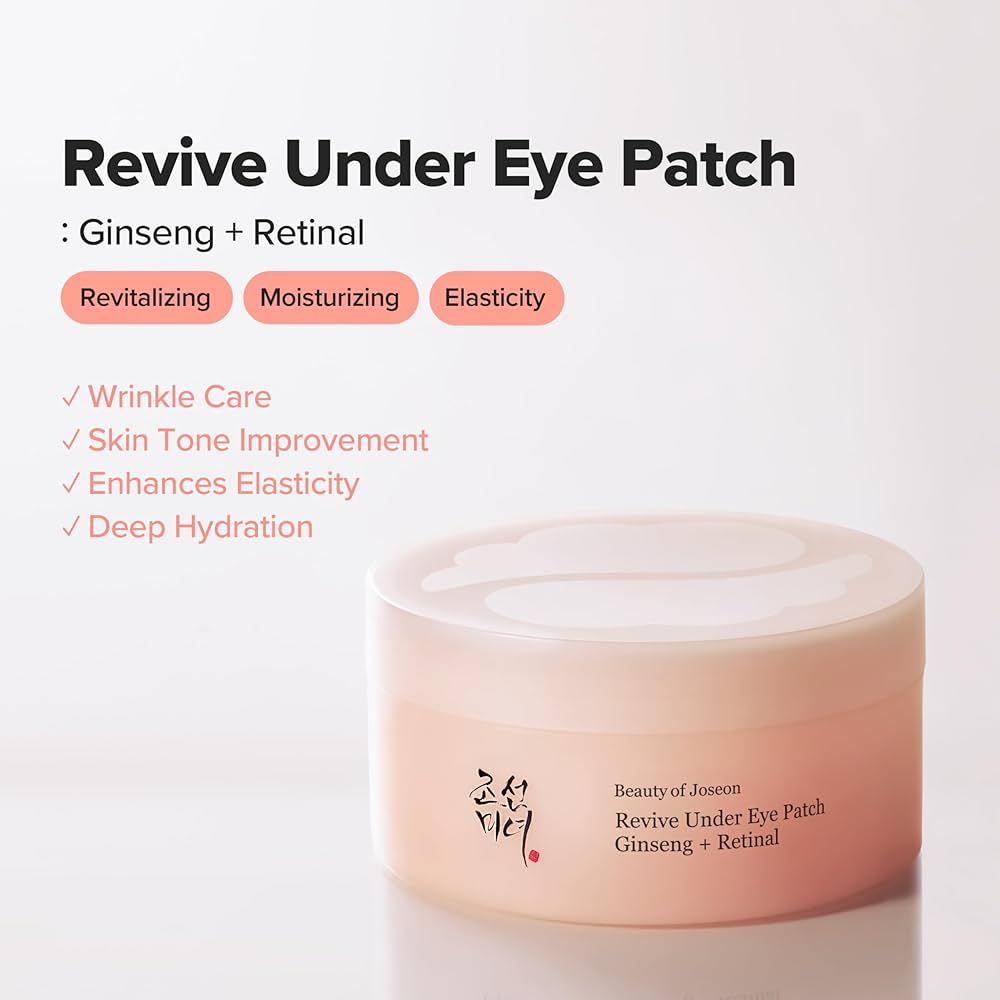 BEAUTY OF JOSEON | Revive Under Eye Patch - 60 pcs