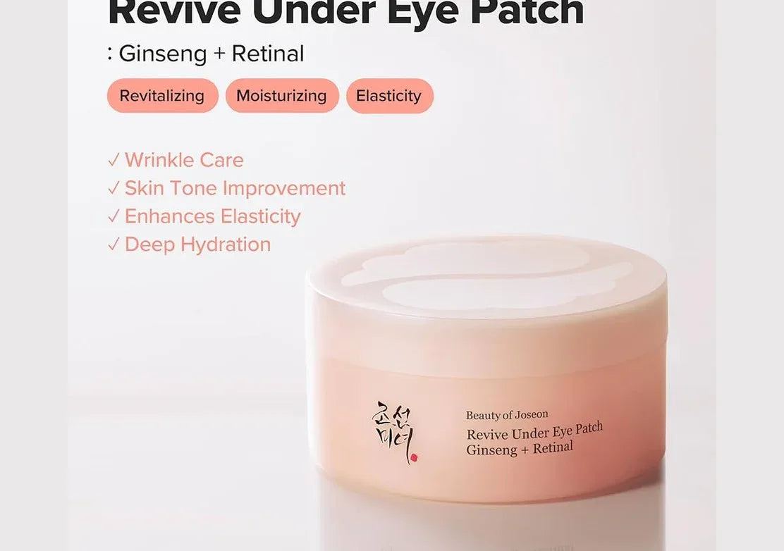 BEAUTY OF JOSEON | Revive Under Eye Patch - 60 pcs - InternationalCosmetic