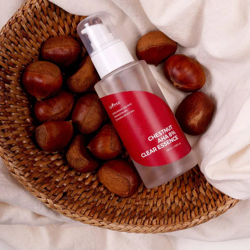 ISNTREE | Chestnut AHA 8% Clear Essence - 100ml - InternationalCosmetic
