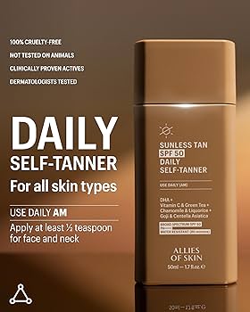 ALLIES OF SKIN | Sunless Tan SPF 50 Daily Self Tanner - 50ml