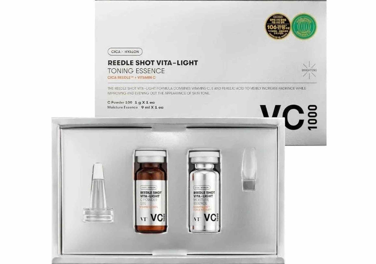 VT COSMETICS | Reedle Shot Vita-Light Toning Essence VC1000 - 30ml - InternationalCosmetic