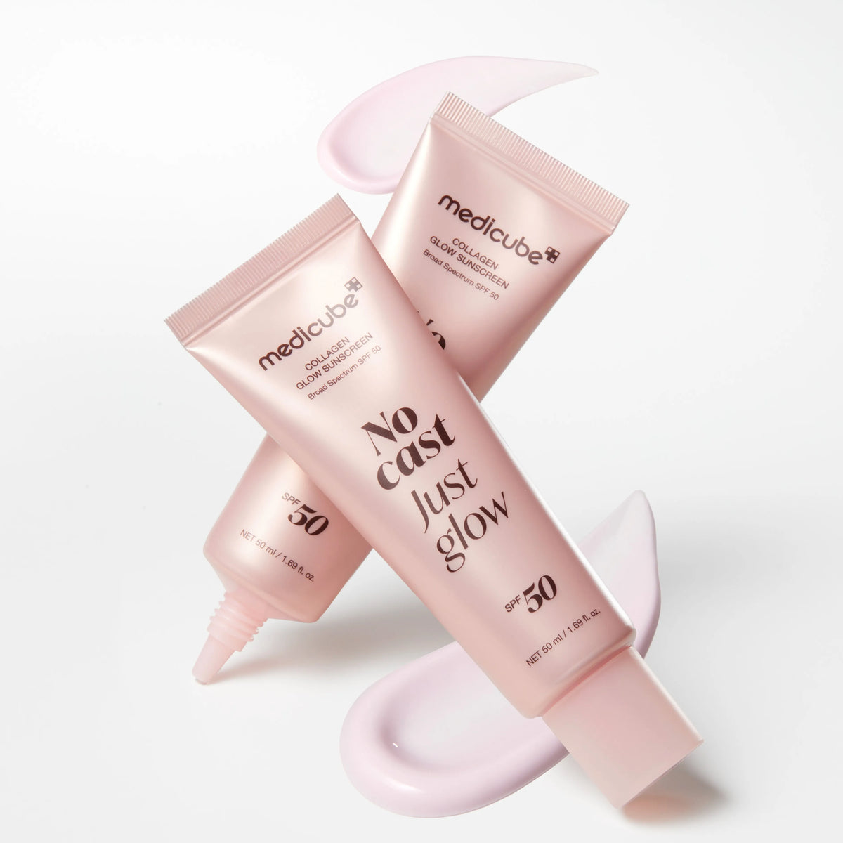MEDICUBE | Collagen Glow Sunscreen SPF 50 PA++++ - 50ml | No Cast Just Glow