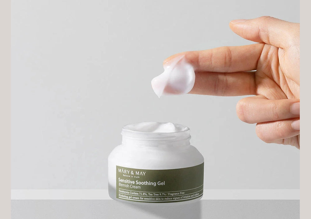 MARY & MAY | Sensitive Soothing Gel Blemish Cream - 70g
