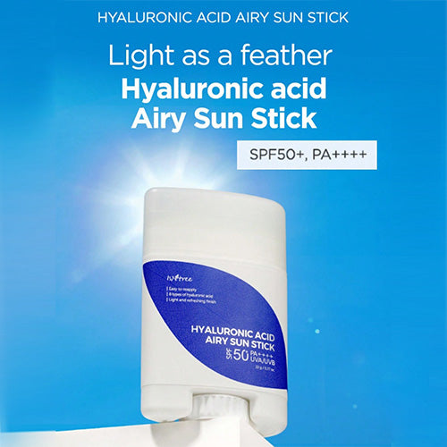 ISNTREE | Hyaluronic Acid Airy Sun Stick - 22ml