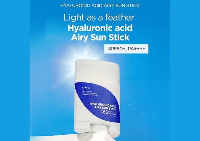 ISNTREE | Hyaluronic Acid Airy Sun Stick - 22ml - InternationalCosmetic