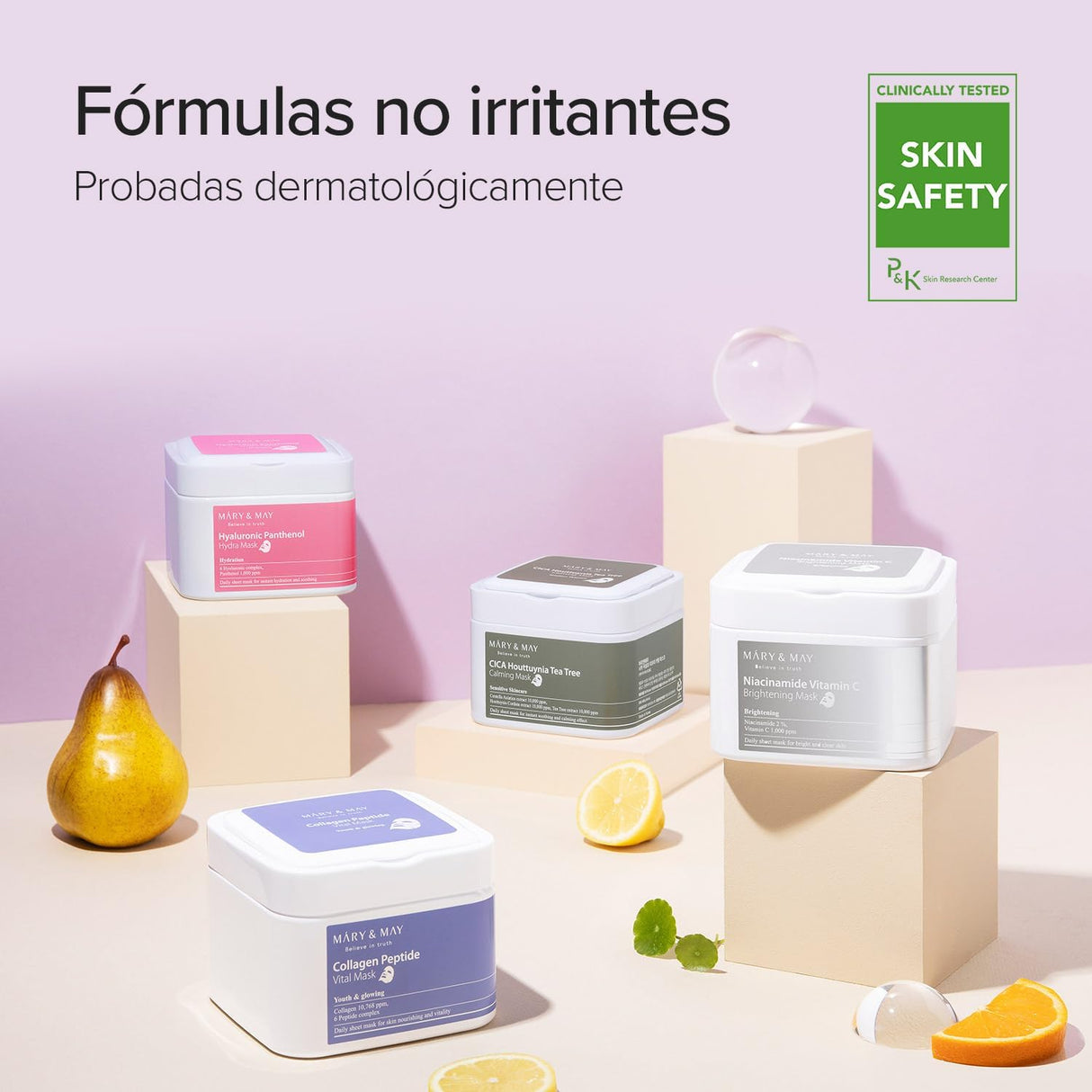 MARY & MAY | Collagen Peptide Vital Mask 30 sheets - 400 ml