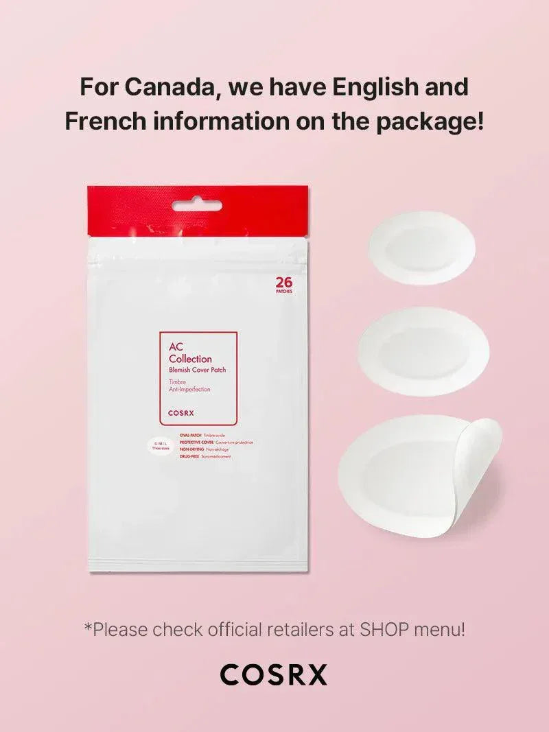 COSRX | AC Collection Acne Patch - 26 Uds - InternationalCosmetic