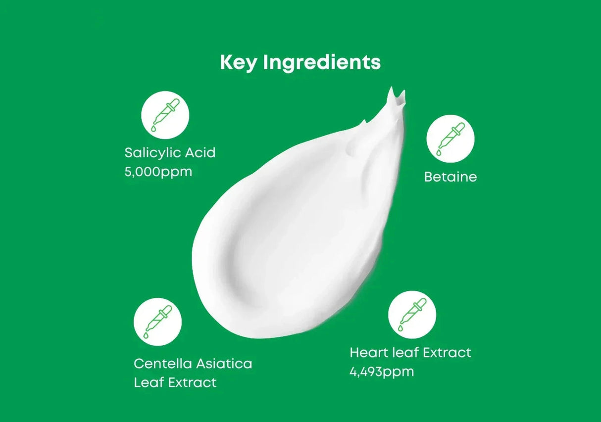 NINE LESS | A-Control Heartleaf & BHA Cleanser Mini -25ml