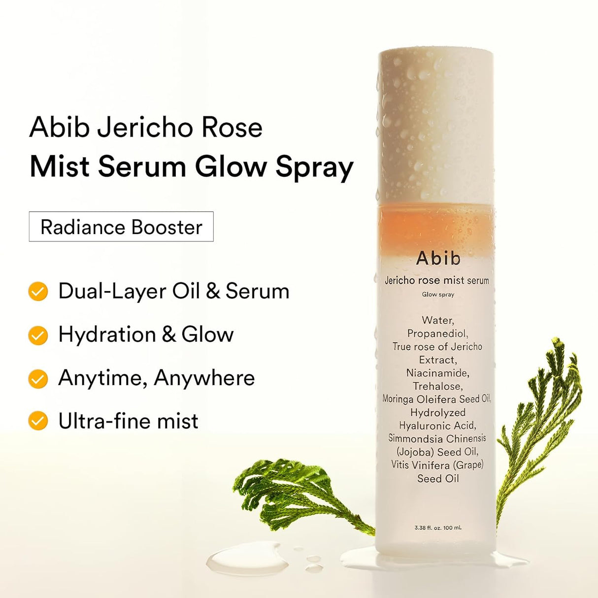 ABIB | Jericho Rose Mist Serum Glow Spray - 100ml