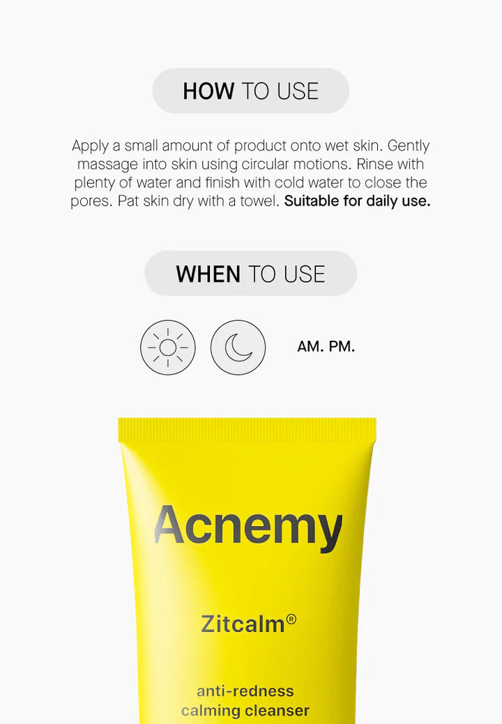 ACNEMY | Zitcalm Anti-Redness Calming Cleanser - 150ml