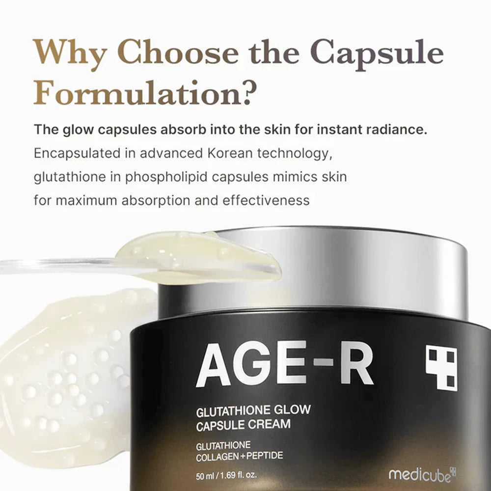 MEDICUBE | AGE-R Glutathione Glow Capsule Cream - 50 ml